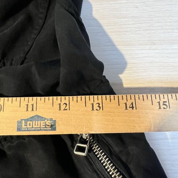 Wilfred Free Aritzia Beatrice Romper Shorts Jumpsuit Adjustable Straps Black XS - Picture 8 of 10